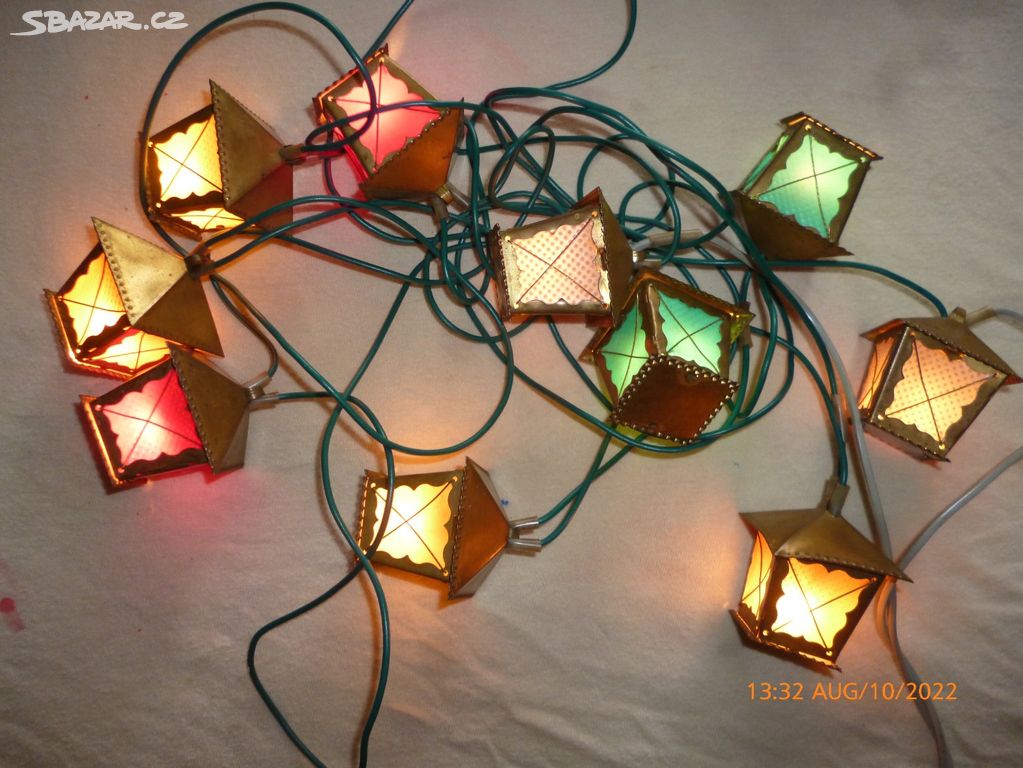 Vánoční lucerničky-světlušky Most -